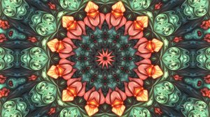 Мандала - медитация "Райский Сад"