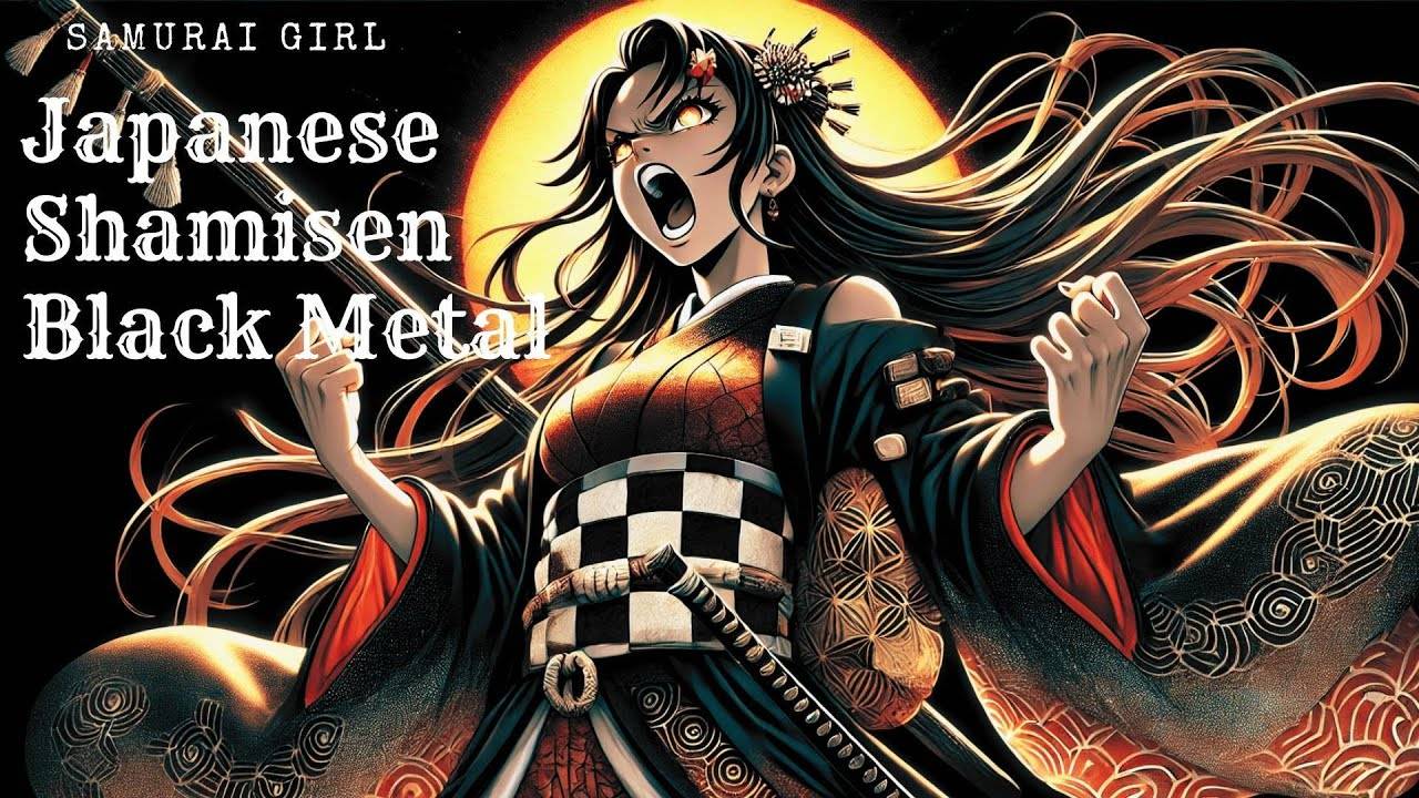 Japanese Shamisen Black Metal Vol.2 The Dark Echoes Of Japanese Tradition 🎻⚡🖤