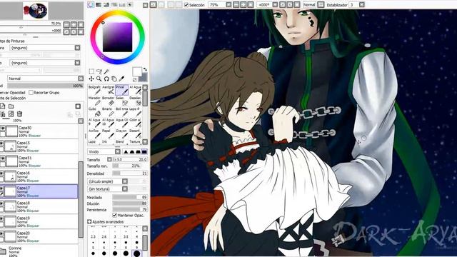 [SAI Speed Paint] Her Guardian (Original) by Dark-Arya @ DA смотреть онлайн