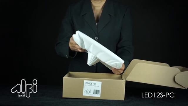 ALFI Brand LED12S-PC 12" Square Polished Chrome Wall or Ceiling Mounted Multi Color LED Rain Shower смотреть онлайн