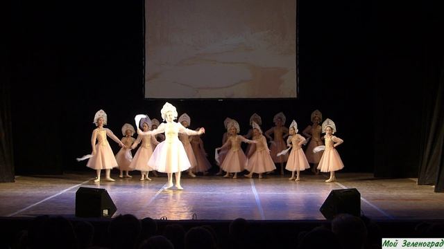 Балетная студия  «Грация» - Русский танец (муз. П. Чайковского). Солистка Дарья Данилова