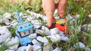 Игрушки из мультфильмов - Приключения Супер Крыльев и Паровозика Томаса