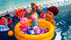 Маша Капуки и игрушки в бассейне - Щенячий патруль в песочнице. Сборник для детей