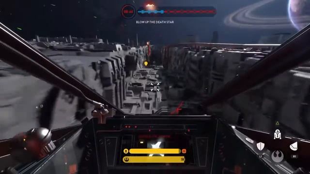 Star Wars Battlefront Trench Run