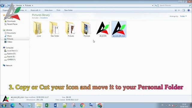 CREATE HD ICON FOR WINDOWS FOLDER & SHORTCUT смотреть онлайн