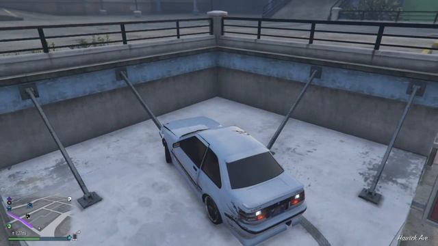 How to park a karin futo GTAV online смотреть онлайн