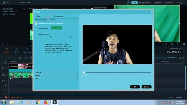 CARA MENGHAPUS / MENGGANTI BACKGROUND - TUTORIAL FILMORA #1 смотреть онлайн