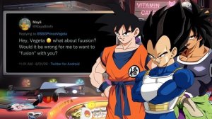 Vegeta Goku And Broly Read Thirst Tweets