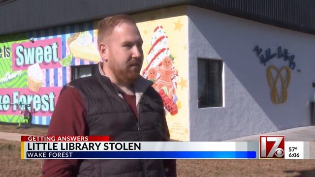 Little library stolen in Wake Forest смотреть онлайн