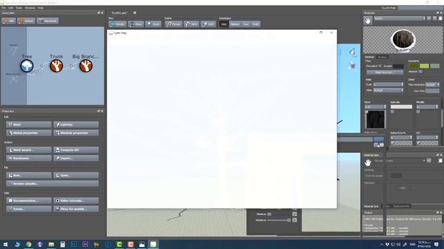 How to make 3D Magnolia Tree & 3D Garden in SpeedTree & 3DS Max part01 (Time Lapse) смотреть онлайн