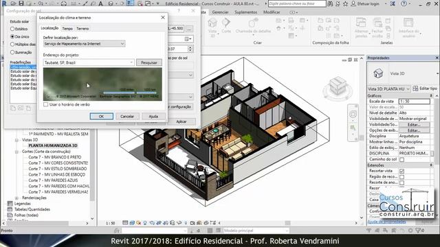 🔴 Revit 2017 Aula 80/177: Criando plantas e cortes 3D humanizados (CURSO GRATUITO) смотреть онлайн