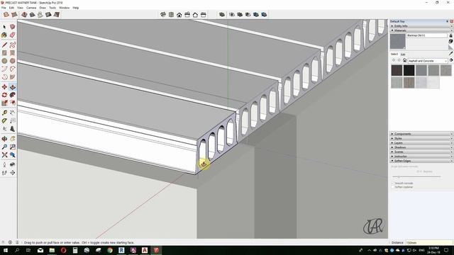 2d AutoCAD to Sketchup 3D MODEL & Animation full video (Precast U.G Pool Pump Room) смотреть онлайн