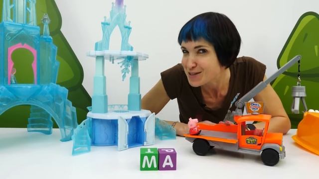 Читаем по слогам с Капуки Кануки – Что ищут котенок и Свинка Пеппа? Видео для детей Давай почитаем! смотреть онлайн