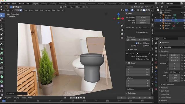the TOILET:) blender tutorials смотреть онлайн