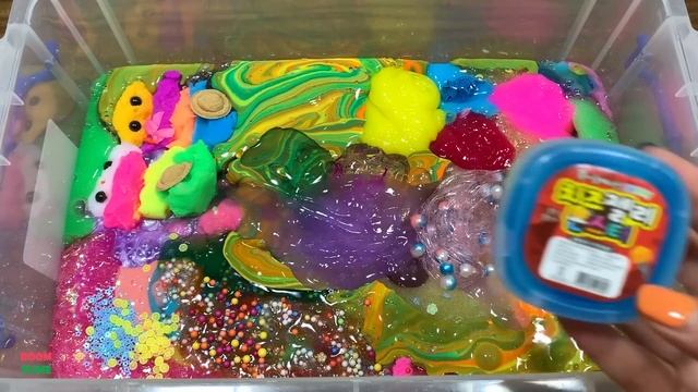 Mixing Floam Slime Into New Store Bought Slime || Most Relaxing Satisfying Slime || BoomSlime смотреть онлайн