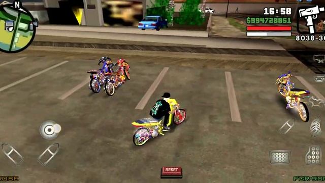 DOWNLOAD GTA SA LITE MOD DRAG!! DI HP IOS /ANDROID #gtasanandreas #viralvideo