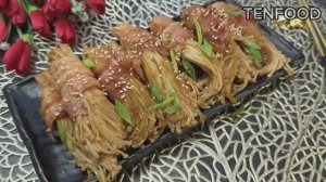 Грибы Эноки по корейски!