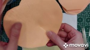 Камелия из изолона.Бюджетный вариант.