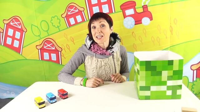 Тайо маленький автобус - играем в машинки - Волшебная Коробка смотреть онлайн