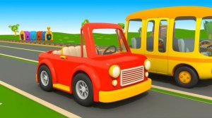 Видео для детей - Поехали, посмотрим - Шиномонтаж и игрушечные машинки