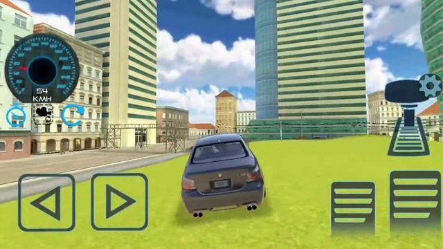 BMW M5 E60 Drift Simulator Android Game смотреть онлайн