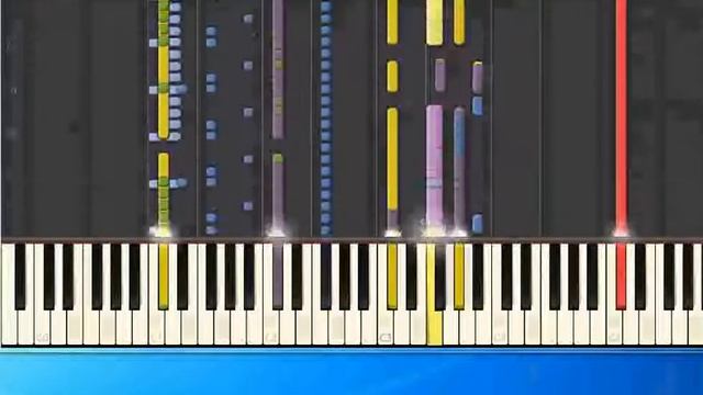 Linda de Mol - Love is a wonderful Thing (mh) [Piano Tutorial Synthesia] смотреть онлайн