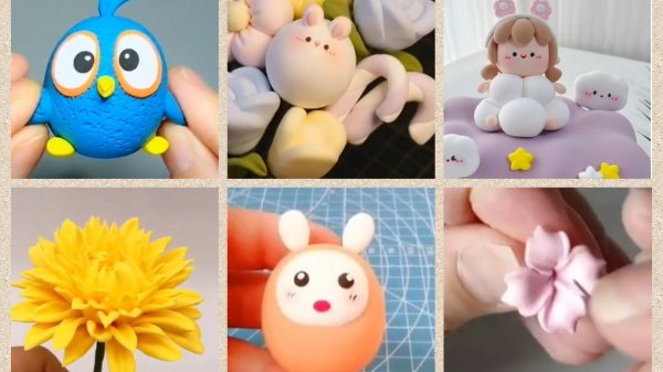 Чудеса из воздушного пластелина