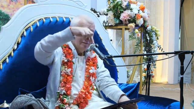 14.03.25 ЧАСТЬ 2. Чайтанья-Чаритамрита, Мадхья-лила 2.81. Е.М. Чайтанья Чандра Чаран прабху. смотреть онлайн