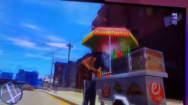 GTA 4 HOT DOG stand смотреть онлайн