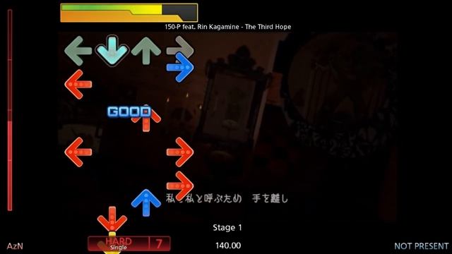 Stepmania The Third Hope - Kagamine Rin смотреть онлайн