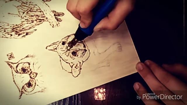 |выжигаю животных на фонере| французкий бульдог