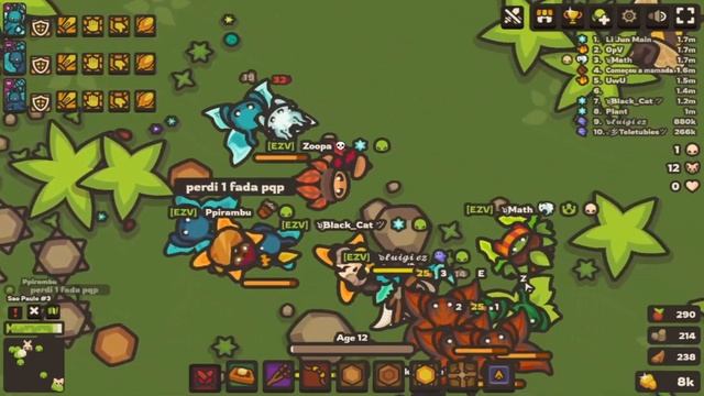 [TAMING.IO] EZV Fairy abusers vs TL Raiders смотреть онлайн