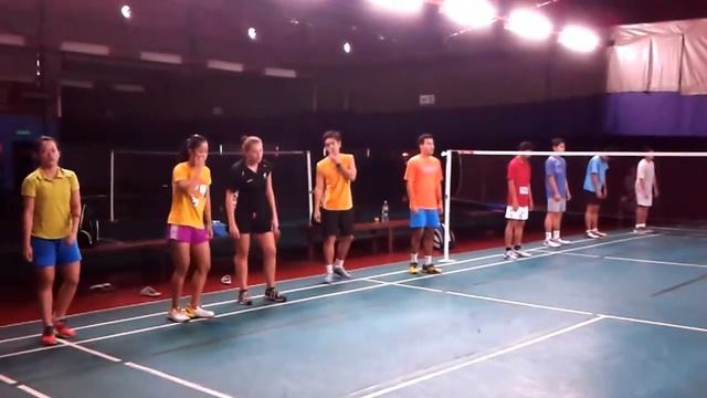 Kawasaki International Badminton Club training 46(17/5/14) смотреть онлайн