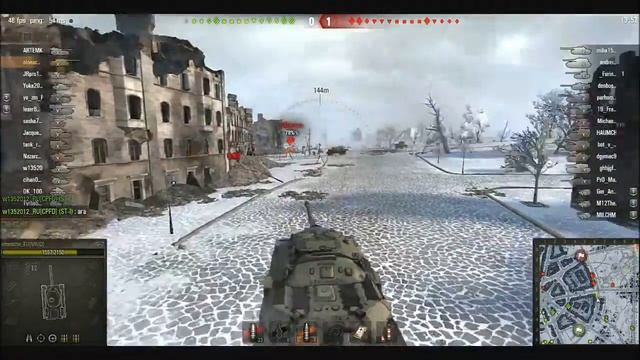 World of Tanks IS7 review (9.9 test server) смотреть онлайн