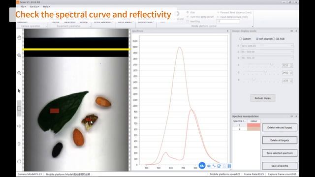Компания Радоника: Видео гиперспектральной камеры серии FS-1X, Www.radonika.com