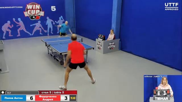 12:00 Попов Антон 3-0 Федорченко Андрей cтол 5 ЮГ-2 29.09.21 смотреть онлайн