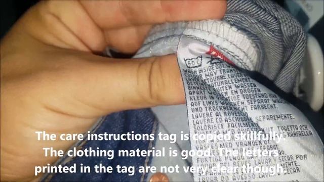 How To Spot Fake Levi's 501 Jeans. Real Vs Fake Levi's