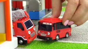 Видео с игрушками: Автобус Тайо! День рождения. Игрушки для детей
