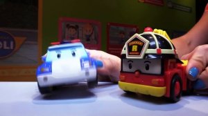 Видео про машинки Робокар Поли на Московском автосалоне 2014