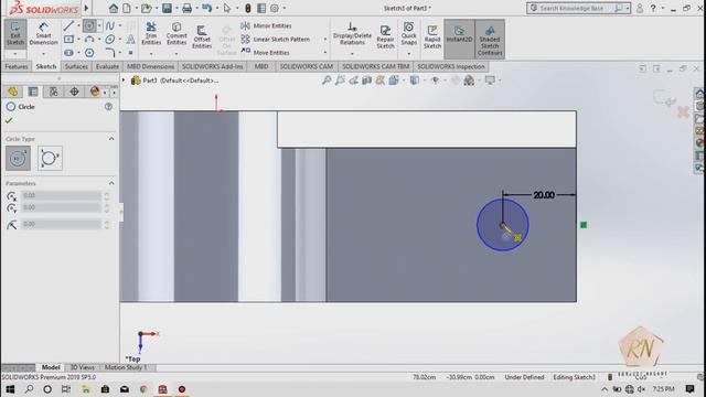 #1 Solidworks Part Design And Drafting Tutorial for Beginners(1) смотреть онлайн