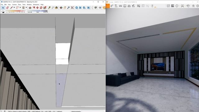 SKETCHUP LIGHTING EFFECTS II HOW DOES IT WORKS #lighting #how #howto смотреть онлайн