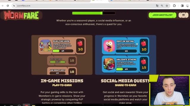 Wormfare новая p2e игра с заработком | играй и зарабатывай | wormfare обзор | wormfare quest to ear смотреть онлайн