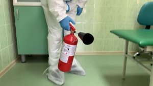 МЧС обращает внимание на правила применения и использования углекислотного огнетушителя