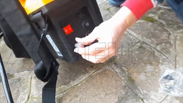 Pompa elettrica a Spalla 12 lt V-BLACK ELEKTRON: funzionamento del prodotto смотреть онлайн