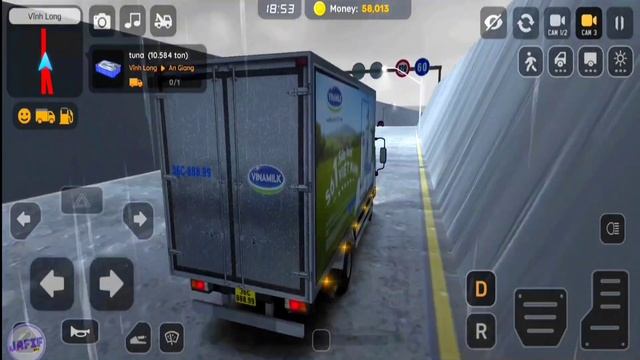 Minitruck Simulator Vietnam #10 - Xe container "Vinamilk" chở cá ngừ ngập đường‼️ смотреть онлайн