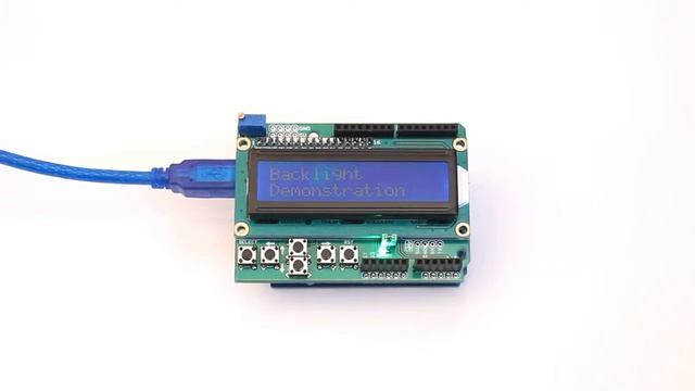 Z- LCD I2C Keypad Shield смотреть онлайн