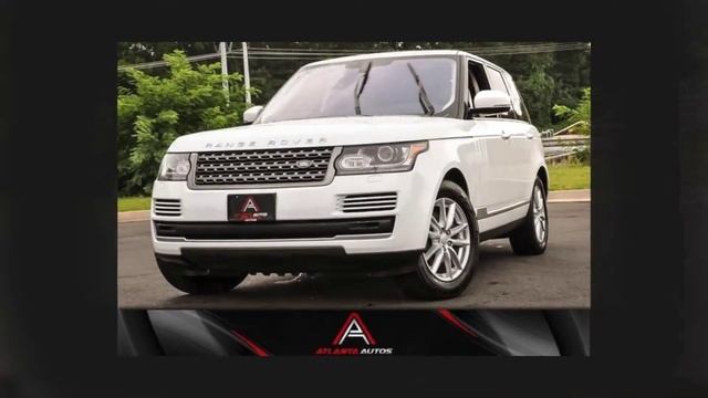 2016 LAND ROVER RANGE ROVER 3.0L V6 смотреть онлайн