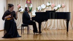 Г. Ф. Гендель «Прибытие царицы Савской» Исп. Ларина Виктория (домра)