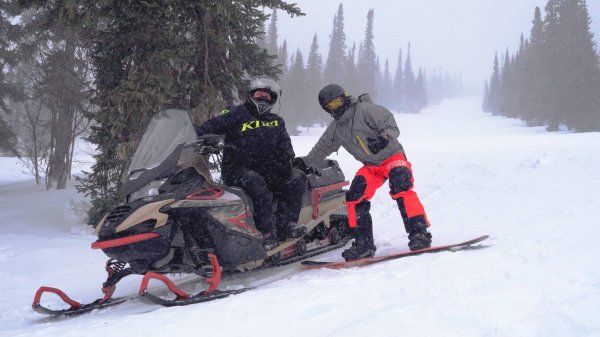 AODES SNOWCROSS в своей стихии