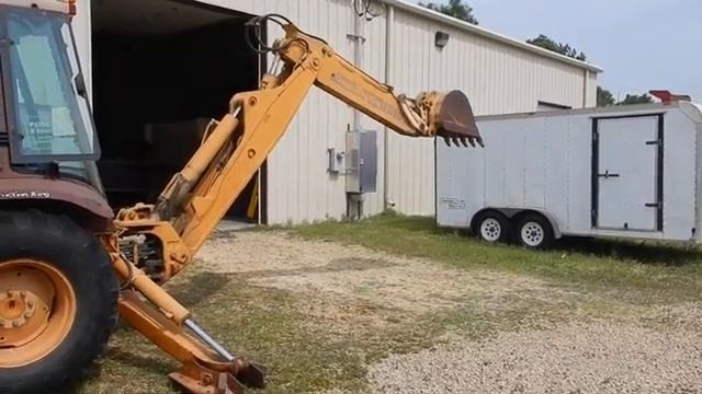 1989 Case 580 Super K backhoe for sale at auction | bidding closes August 22, 2019 смотреть онлайн